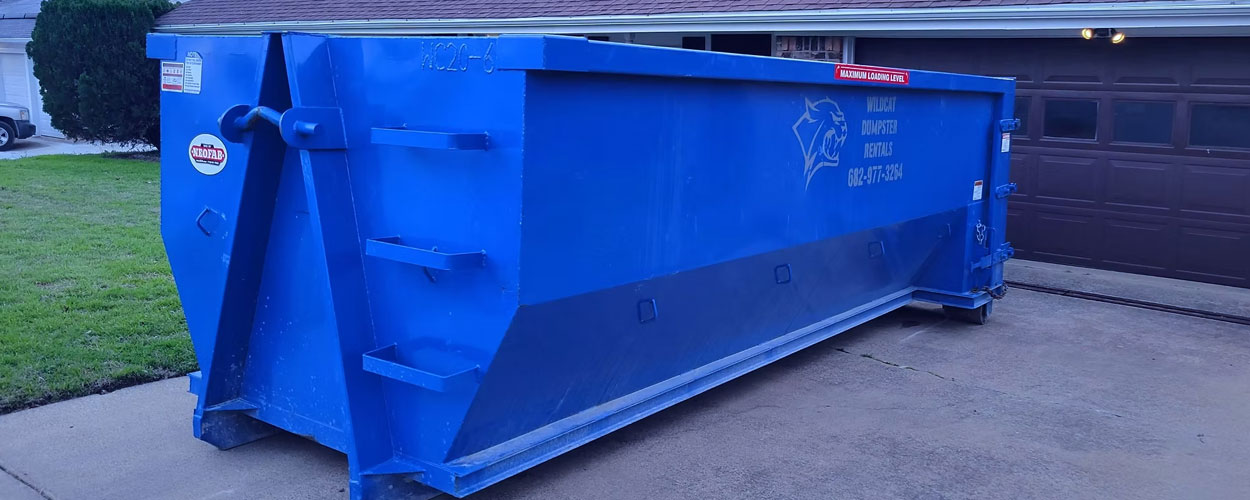20 yard dumpster rental in Fort Worth