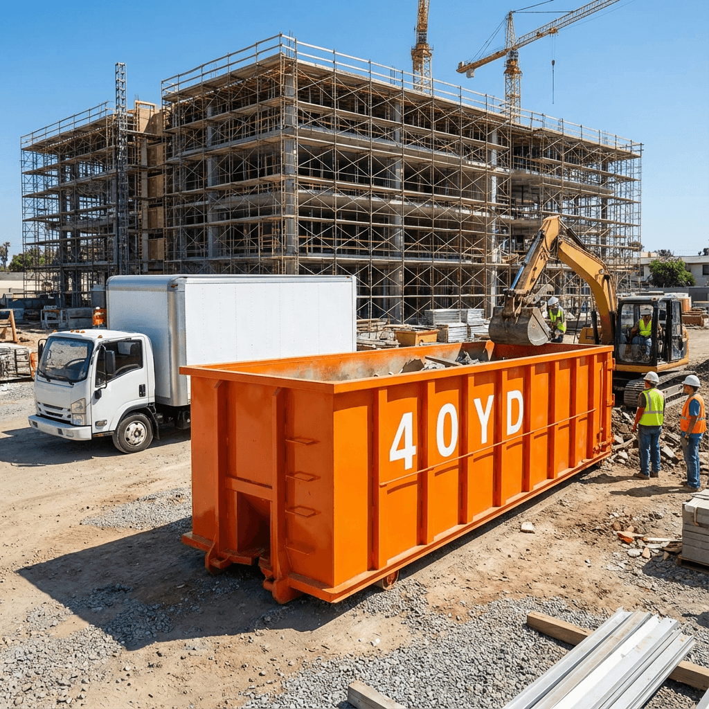 40 Yard Dumpster available for rent