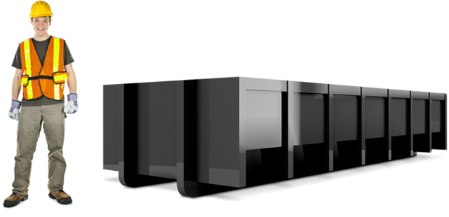 10 YARD DUMPSTER 1000 pounds available for rent