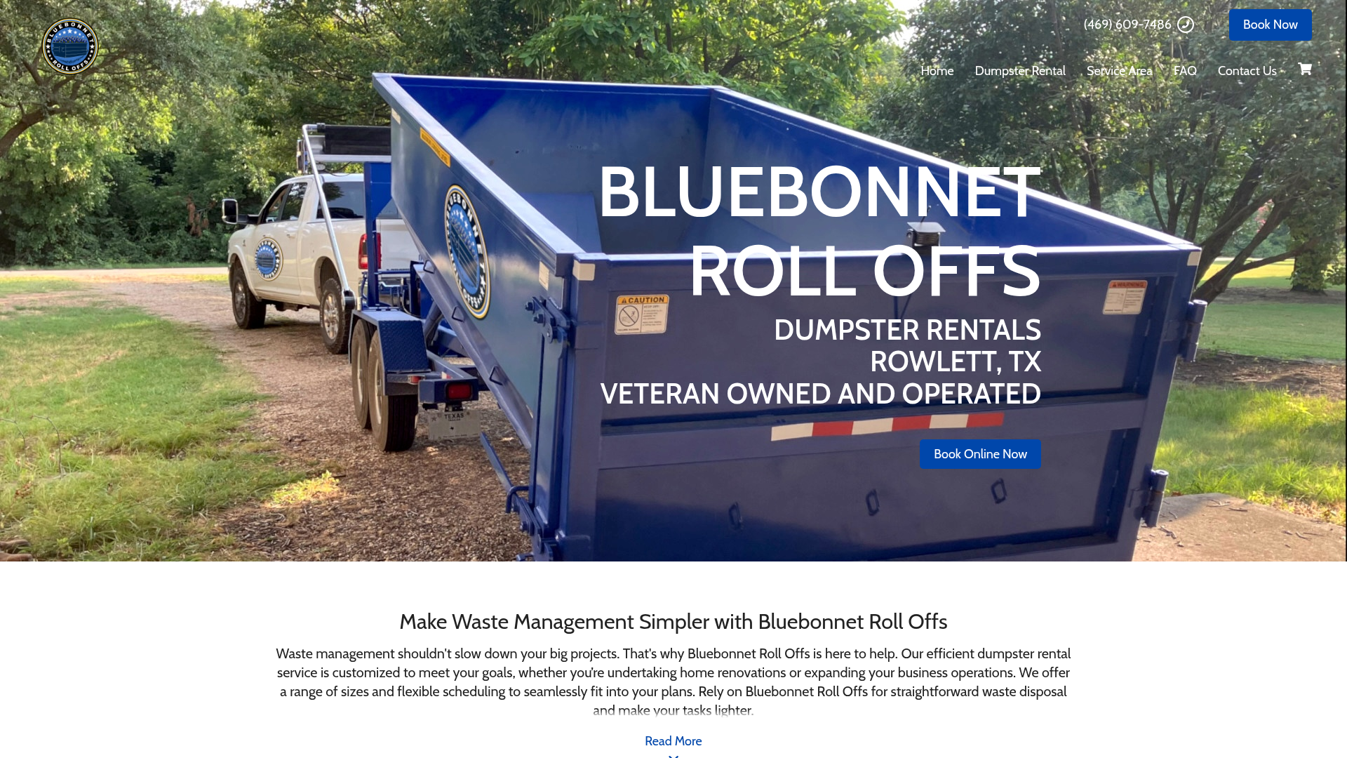 Bluebonnet Roll Offs