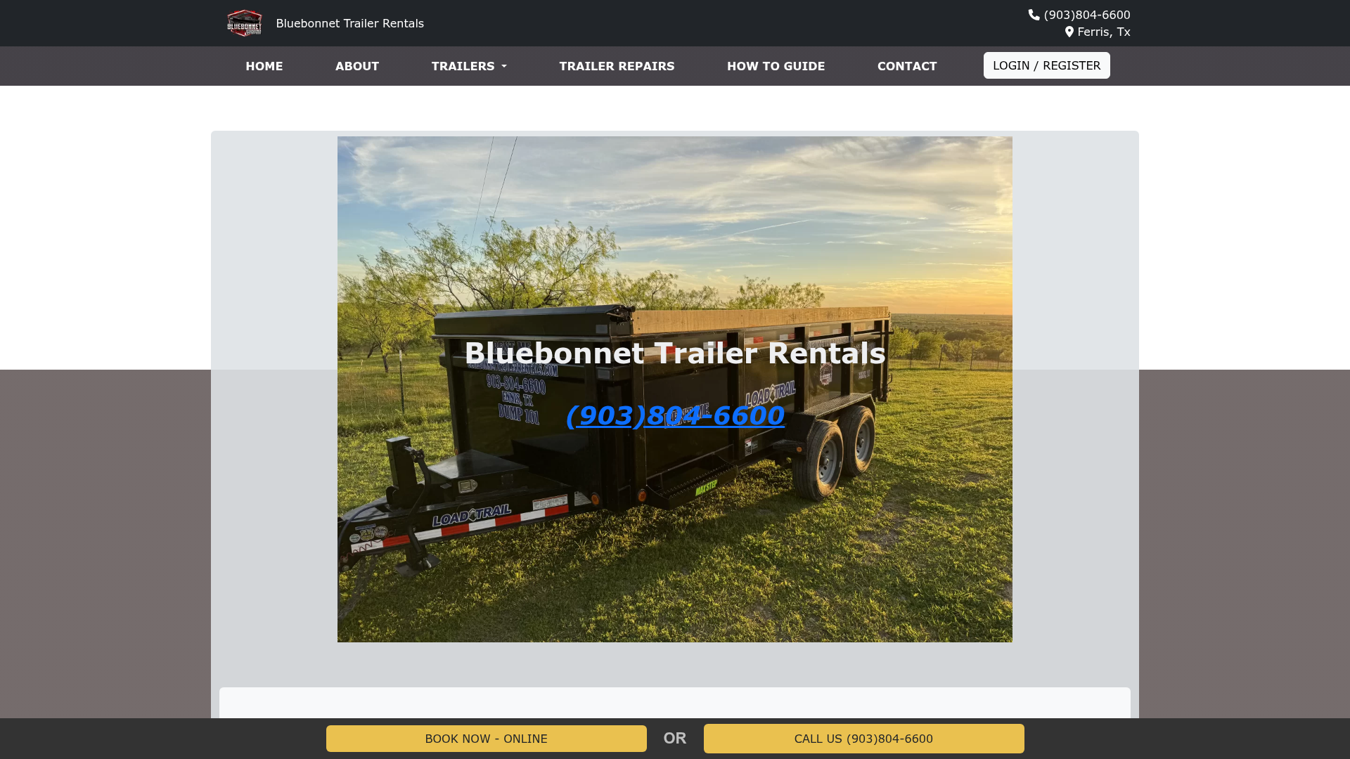 Bluebonnet Trailer Rentals