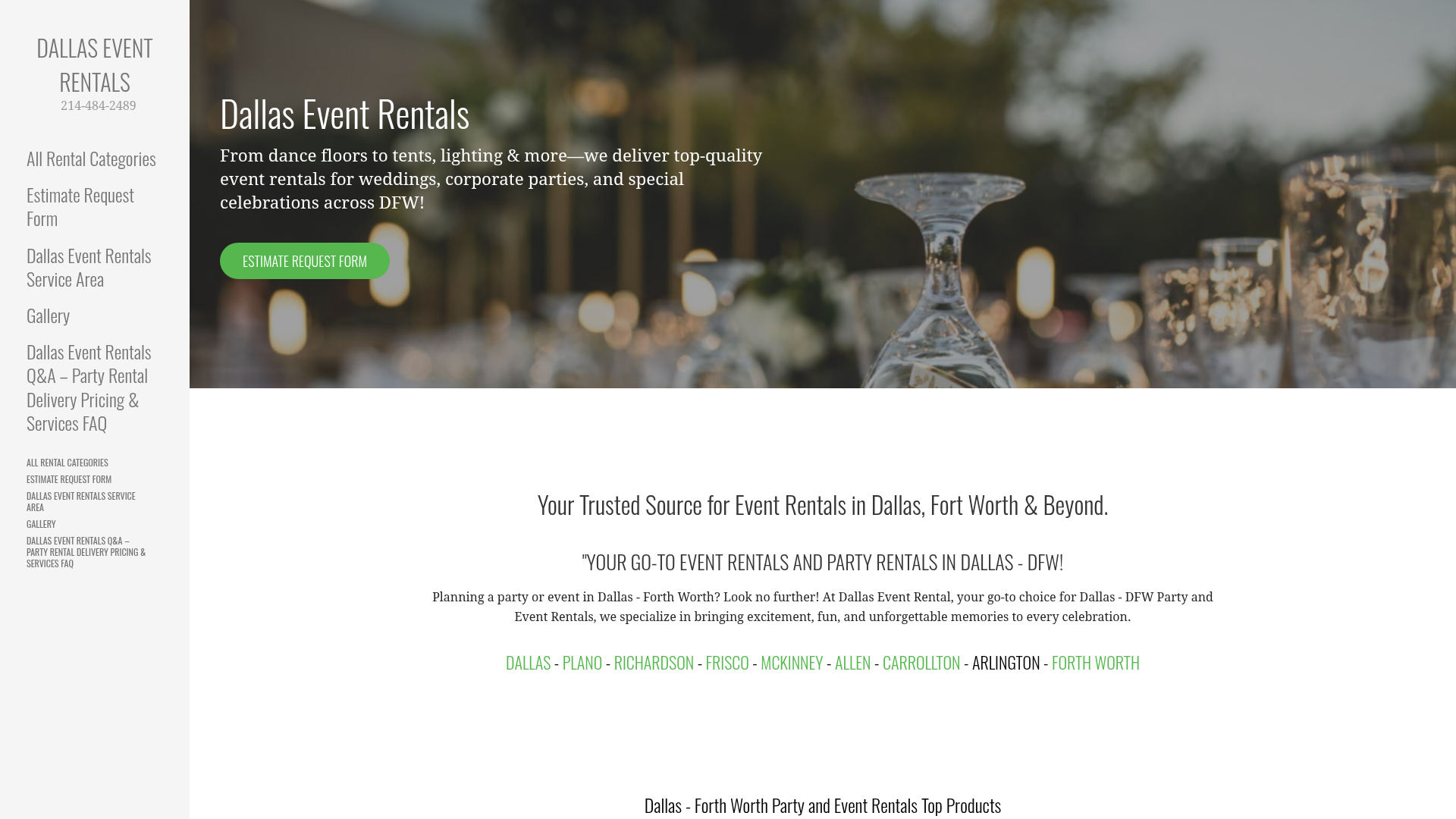 Dallas Event Rentals