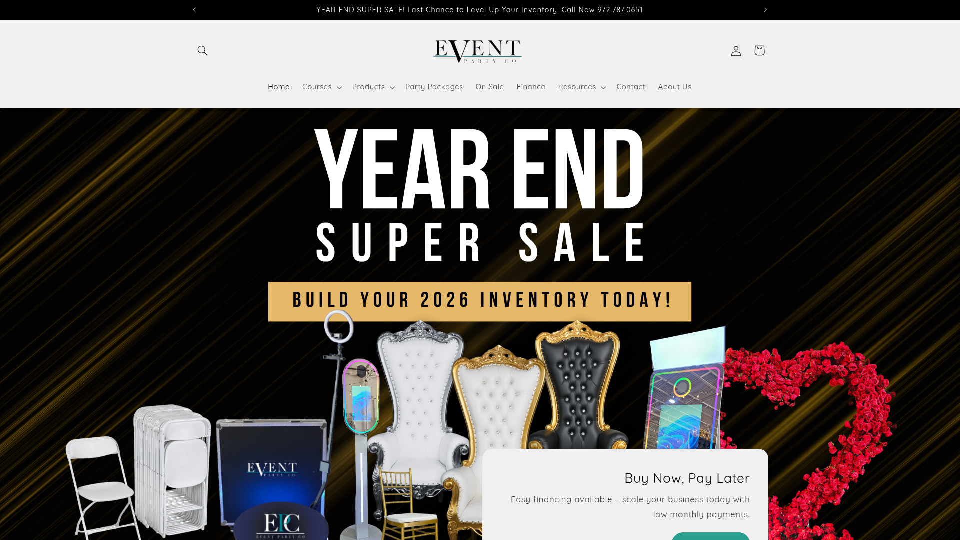 Event Party Co Sales