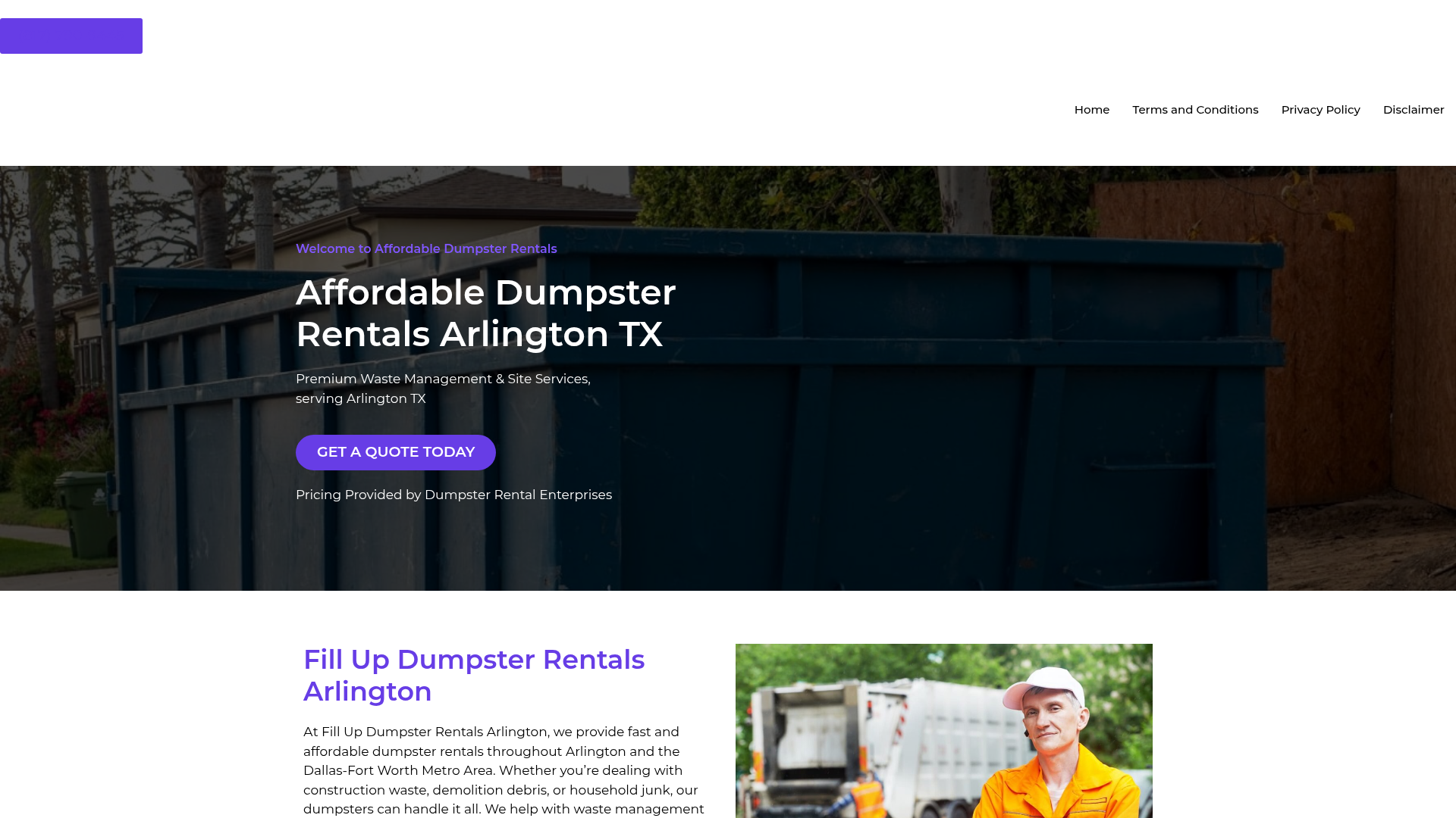 Fill Up Dumpster Rentals