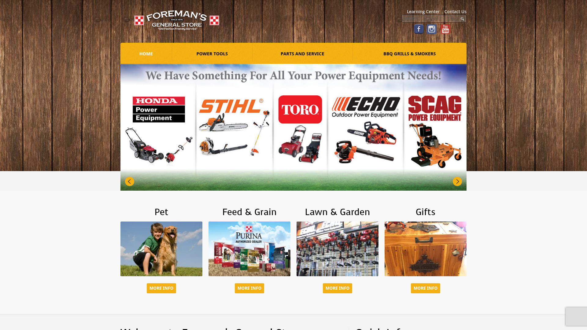 Foreman's General Store - LSM Outdoor Power