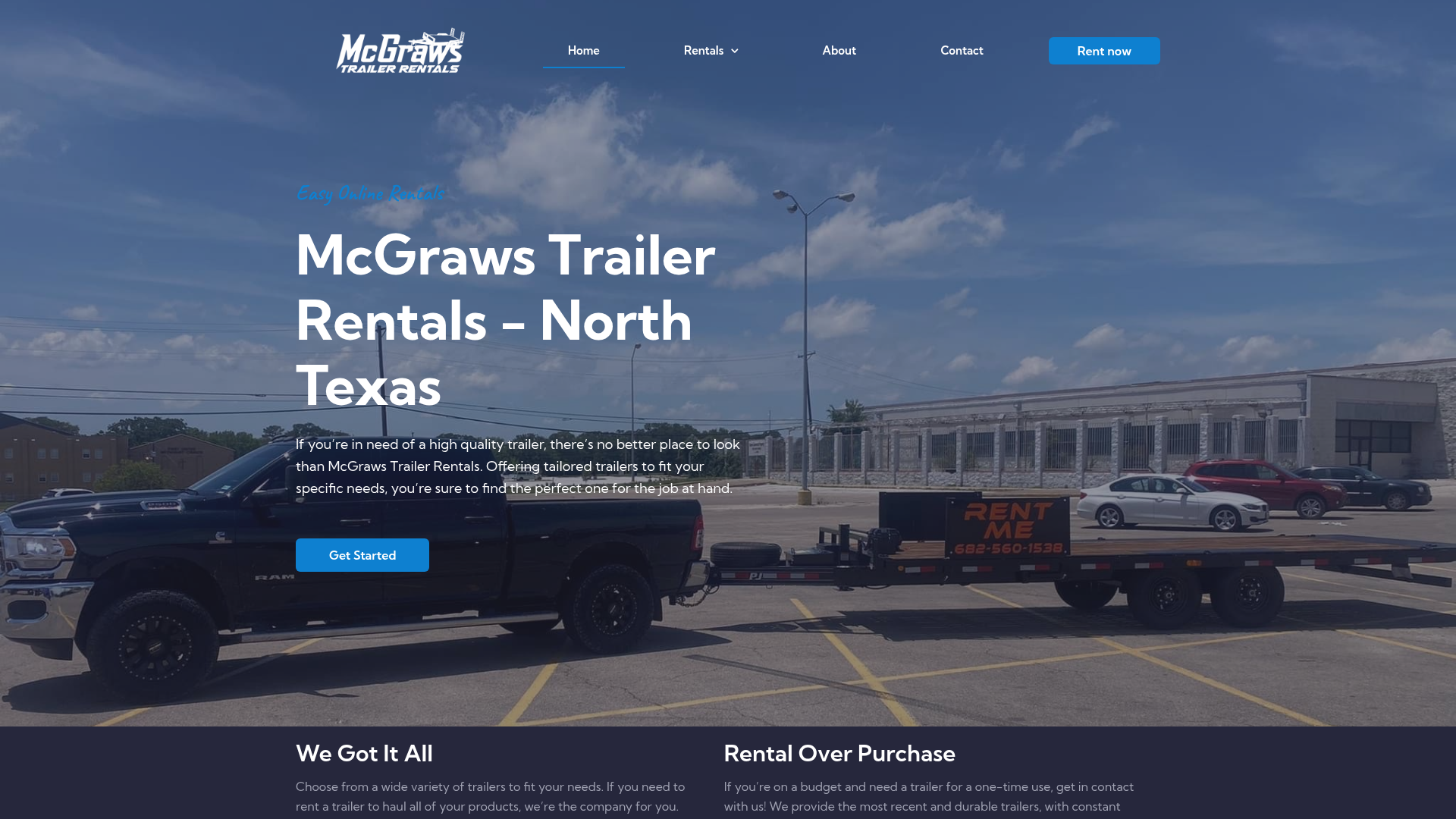 McGraws Trailer Rentals