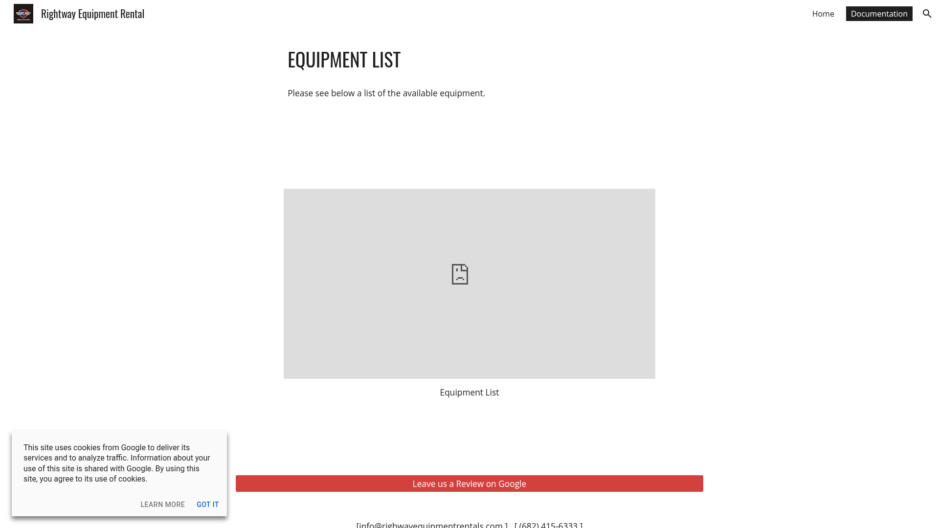 Rightway Equipment Rentals